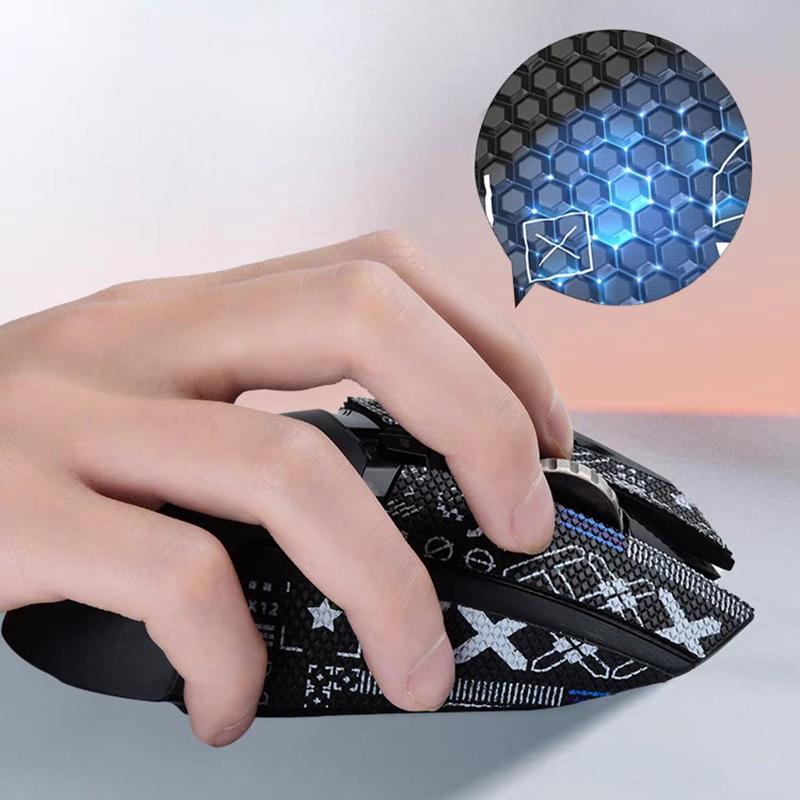 1-2 шт. Для G502 HERO Противоскользящие наклейки Противоскользящие Впитывающие пот Противоскользящие наклейки G502 PC Геймер DIY Без мыши