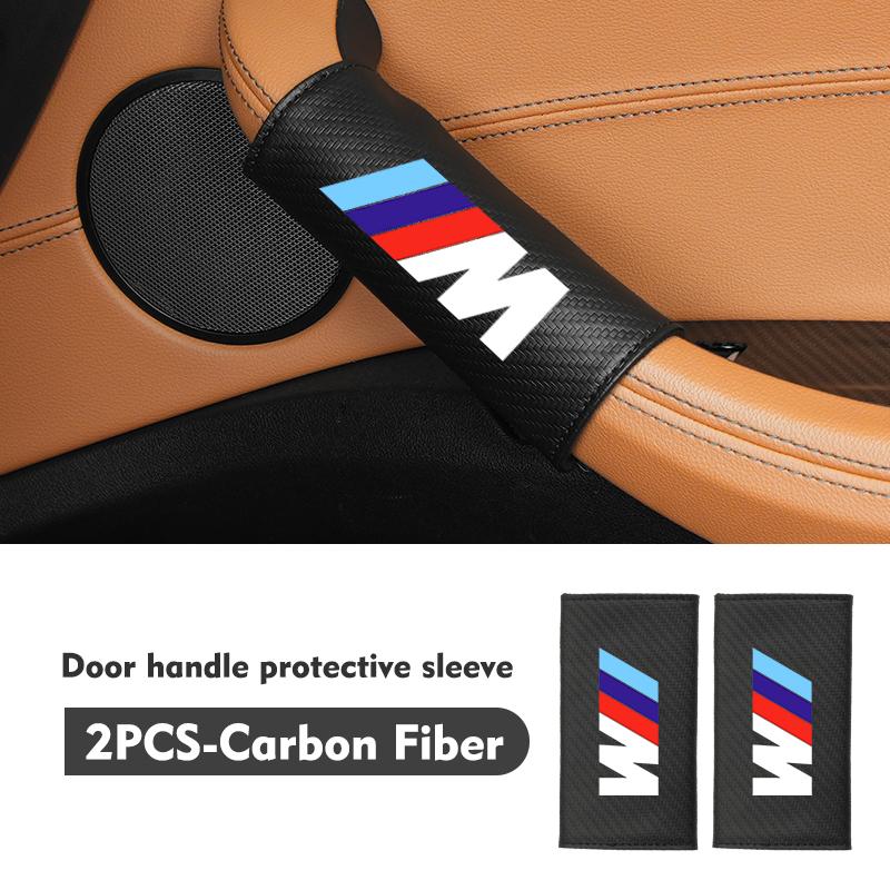 AAAQV1 For BMW Car Door Handle Protection Cover Anti Scratch Protection Case Auto Accessories E70 E91 E30 G30 E53 M3 M5 X6 X4 X7 E92