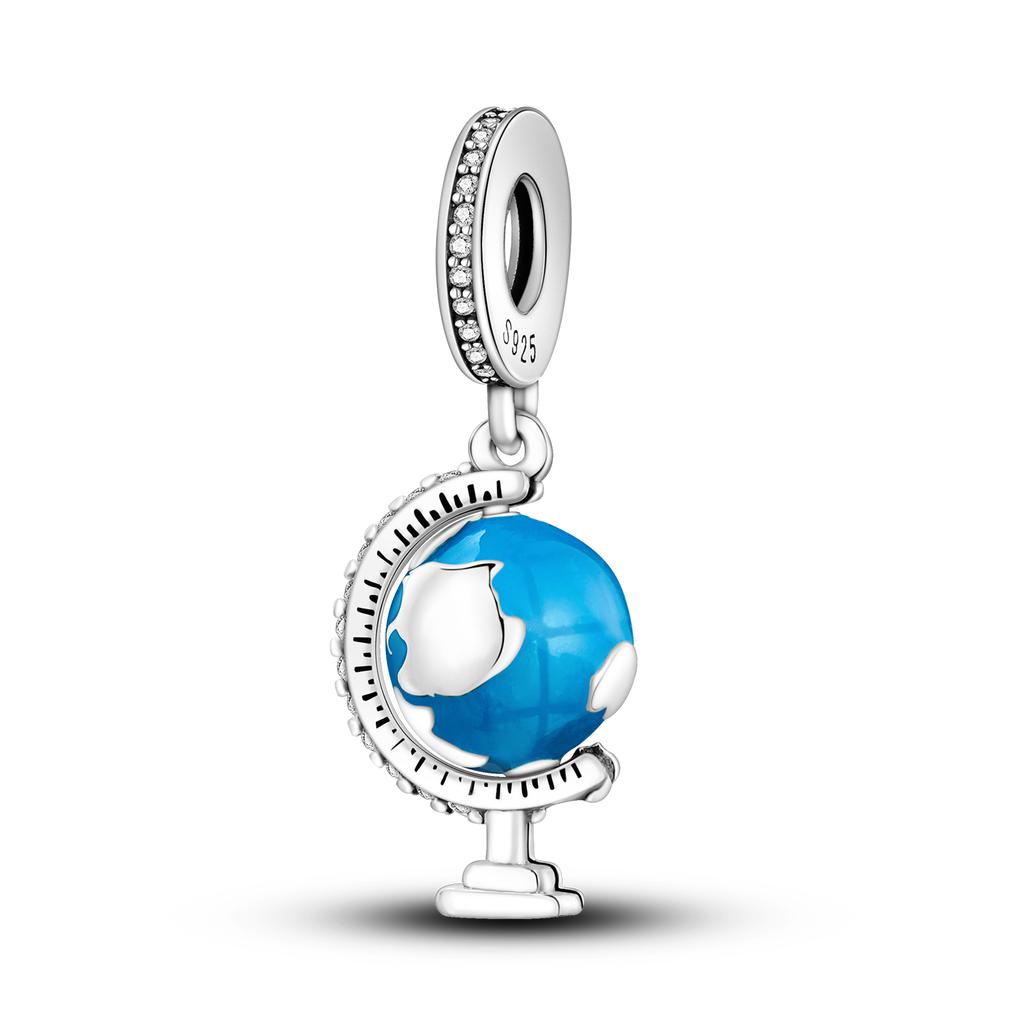 Plata Copper Travel Dangle Charms Eiffel Tower Beads Fit Mula Originales Charms Bracelet Copper Jewelry Diy Choice