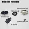 Removable Sink Drain Strainer Anti Clogging Food Waste Filter Drain Stopper  Waste Disposal