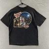 ВИНТАЖНАЯ Мужская футболка Harley Davidson Extra Large Черная Бегущая с стаей 1991 90-х