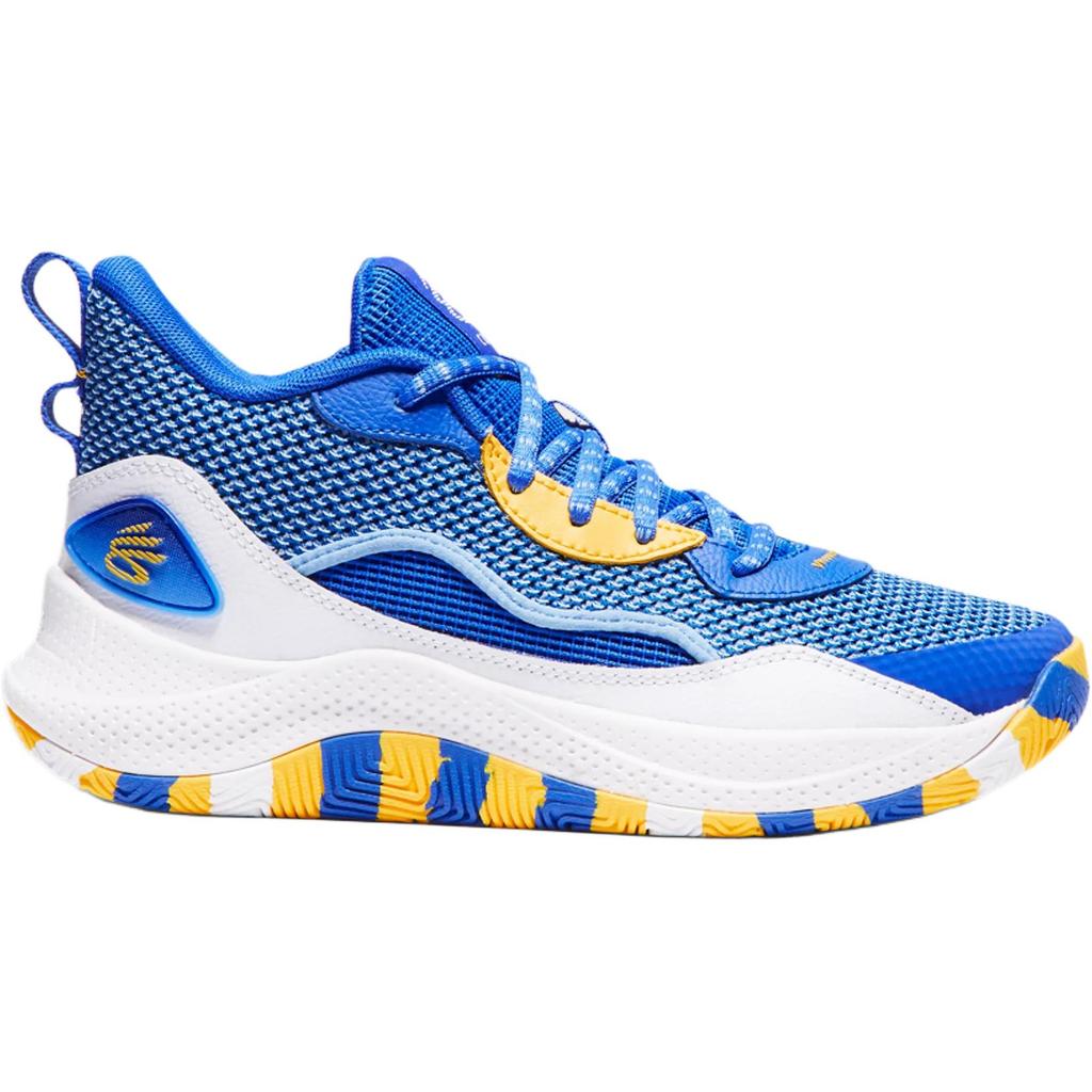 Under Armour Curry 3Zer0 24 GS Warriors Kids Sneakers Blue Team-Royal White 3027627-400