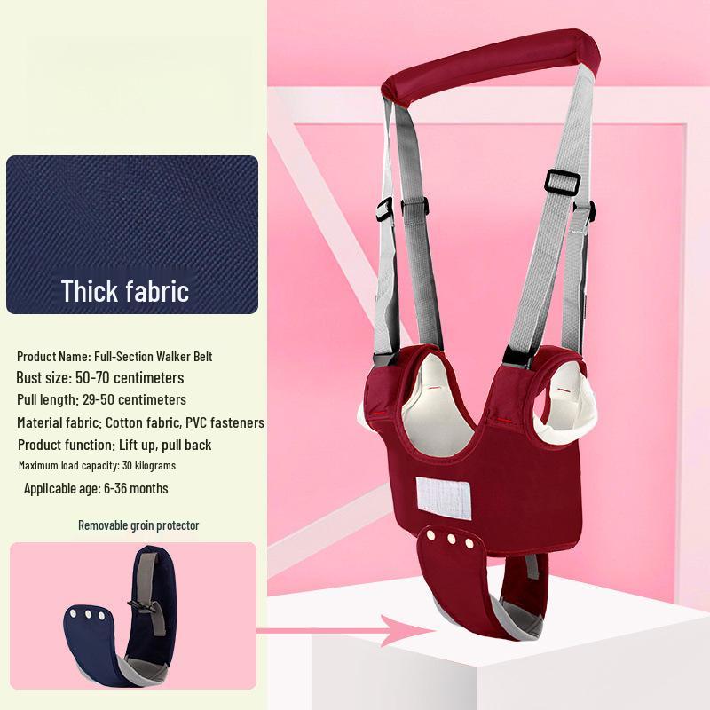 Дышащие детские ходунки: Противоудушье, Защита от падений, Четыре сезона, Помощь для ходьбы для малышей с поддержкой талии
