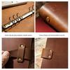 A5 Vintage Handmade European Style Notebook & A6 Diary, A7 Loose-Leaf Cowhide Notepad for Office and Business Use.