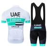 Mens Cycling Jersey Bib Shorts Set Quick Dry Breathable Bike Outfit Road Fitness Riding