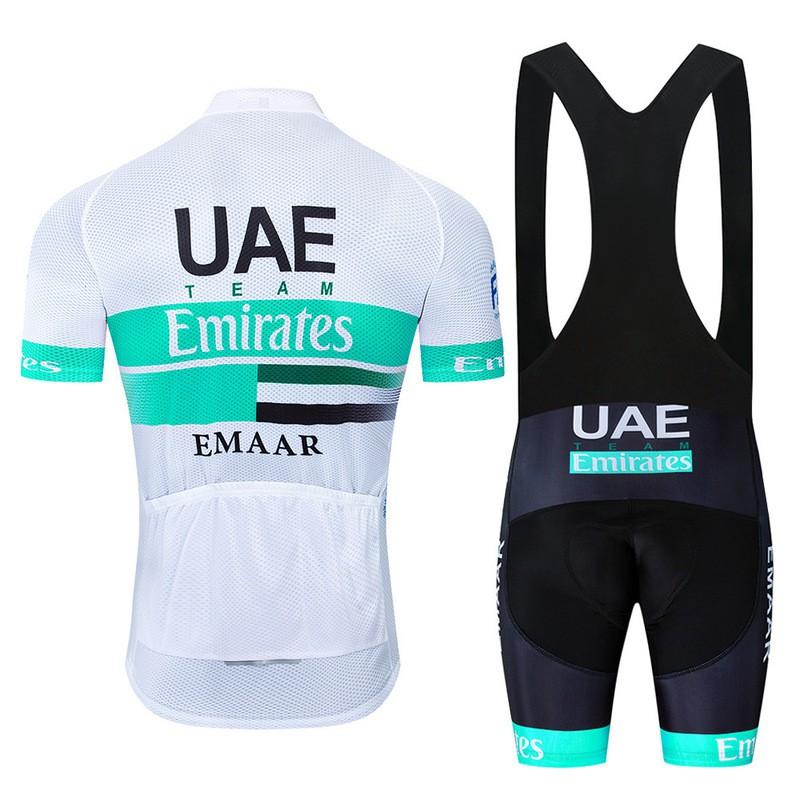 Mens Cycling Jersey Bib Shorts Set Quick Dry Breathable Bike Outfit Road Fitness Riding
