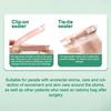 10Pcs Drain Valve One-Piece System Colostomy Bags For Adults Disposable Colostomy Pouch Opening 20-65Mm With Clip Closure