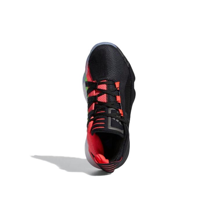 Новые adidas Dame 6 Черно-красные Юношеские EH2791