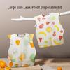 Waterproof Infant Disposable Bibs - Anti-Dirty Saliva Towels for Baby Food