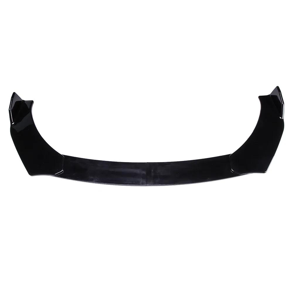 Car Universal Front Bumper diffuser Spoiler Body Kit Splitter for Tesla Model 3 Bmw F10 F20 E46 E60 E90 Auto Accessories