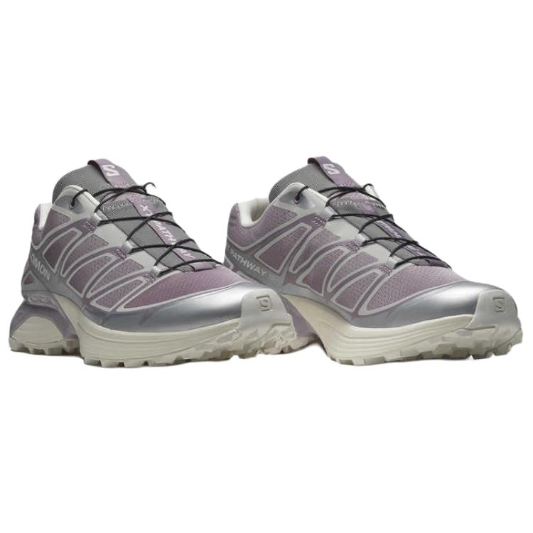 SALOMON Xt-Pathway 2 Comfortable Soft Breathable Lightweight Low-Top Casual Trail Marathon Running Shoes Unisex Running Shoes Nirvana-Gray 477237