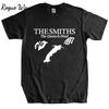 Футболка RogueWave Летние топы The Smiths "The Queen Is Dead" - Футболка, Инди 1980-х, Моррисси Большой размер Homme Черная футболка
