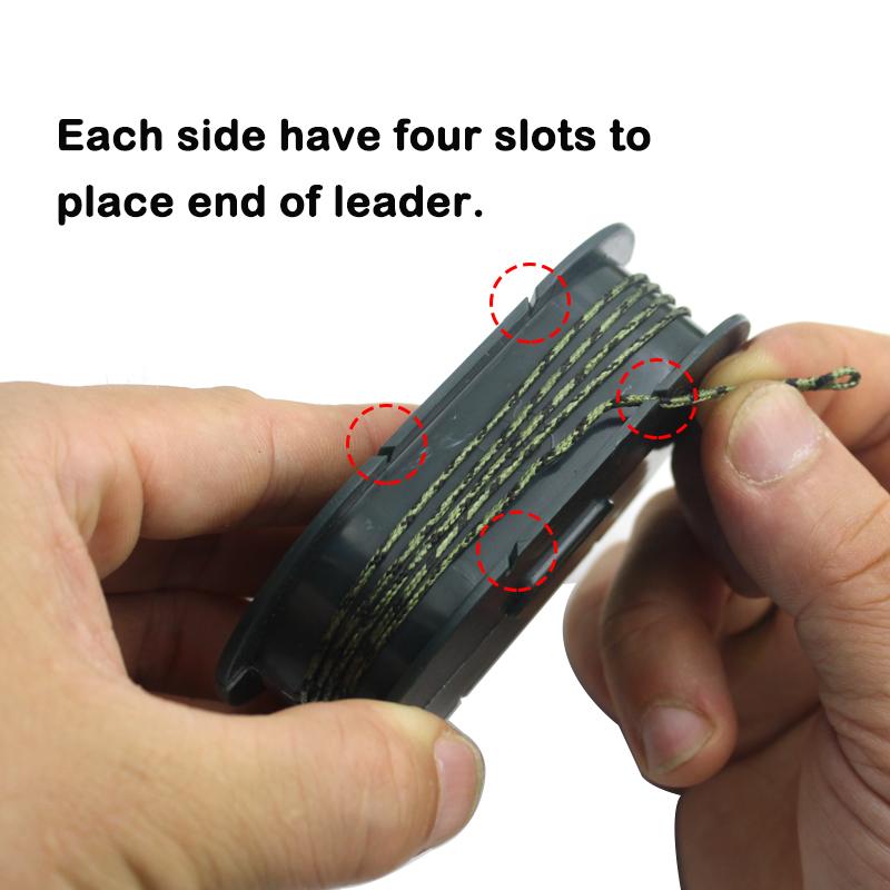 1 коробка, инструменты для ловли карпа, чехол для хранения, пластиковый слот для фиксации двух частей для волос, Ronnie Zig Rig, терминал для ловли карпа, аксессуары для снастей