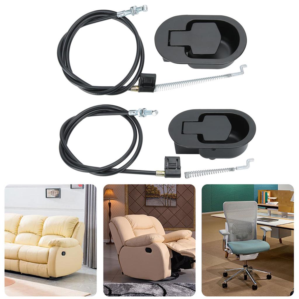 Sofa Release Handle with Cable Recliner Hand Controller Switch Replacement Accessory