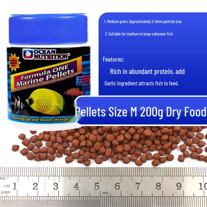 US Ocean Saltwater Fish Food: Brine Shrimp & Spirulina Flakes & Pellets