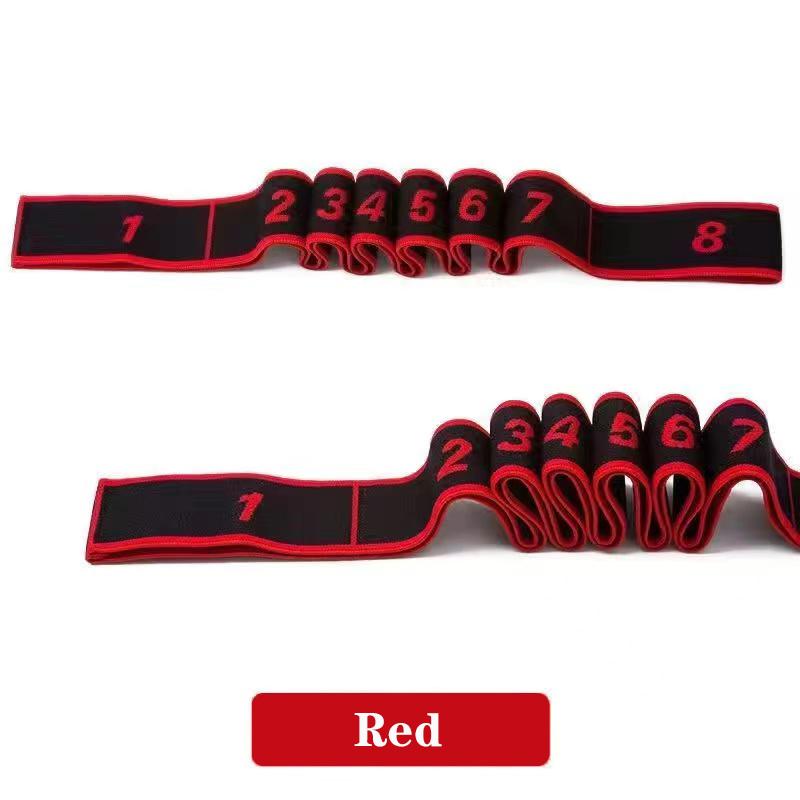 Ремень для йоги, полиэстер, латекс, эластичная лента для латинских танцев, петля для йоги, пилатеса, тренажерный зал, фитнес-упражнения, эспандеры