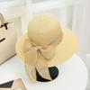 Casual Women Sun Hat Summer Travel Beach Hat New Bowtie Fisherman Hat