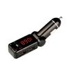 FOXNOVO Car MP3 Player - USB Charging Port - AUX-IN - Bluetooth - Black