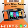 Android Carplay автомобильное радио для Toyota Allion Premio 2001-2007 мультимедийный проигрыватель головное устройство стерео GPS навигация BT WIFI 2+32 ГБ