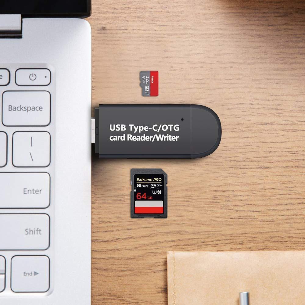 STONEGO OTG Картридер для карт Micro SD USB 2.0/USB 3.0/Type C/Micro USB Порт Картридер для карт памяти SD