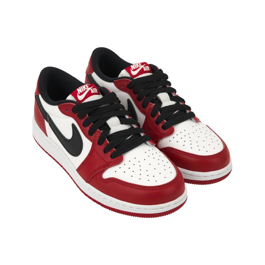 Air Jordan 1 Retro Low OG GS Chicago 2025 Детские кроссовки Красный Varsity-Red Черный HQ6999-600