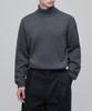 MUSINSA STANDARD Minimal Turtleneck Knit [Medium Gray]