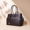 Women's 2025 New Tote Briefcase Large Capacity Tote Bag Handheld Leather Commuting Versatile Niche Women's Bag