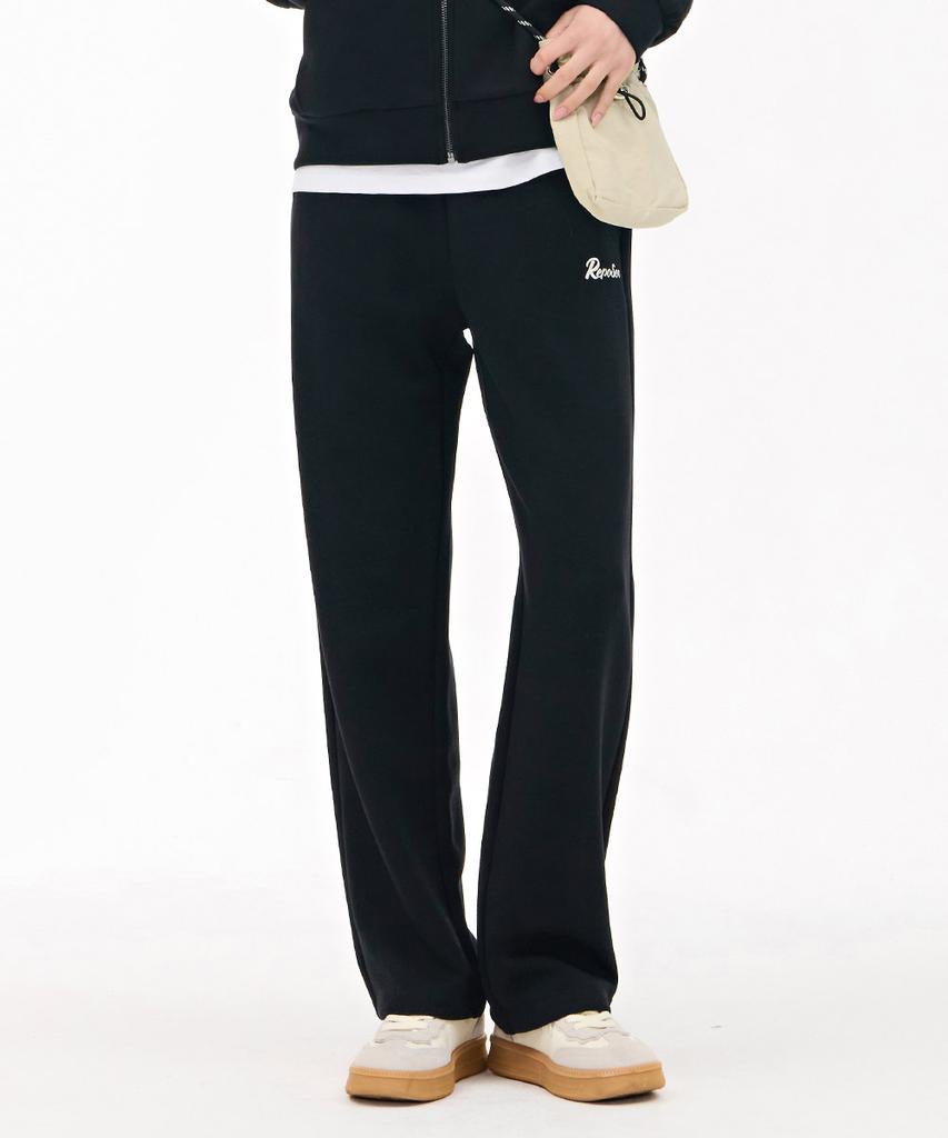 CHASECULT Women'S Straight Warm-Up Pants - Black