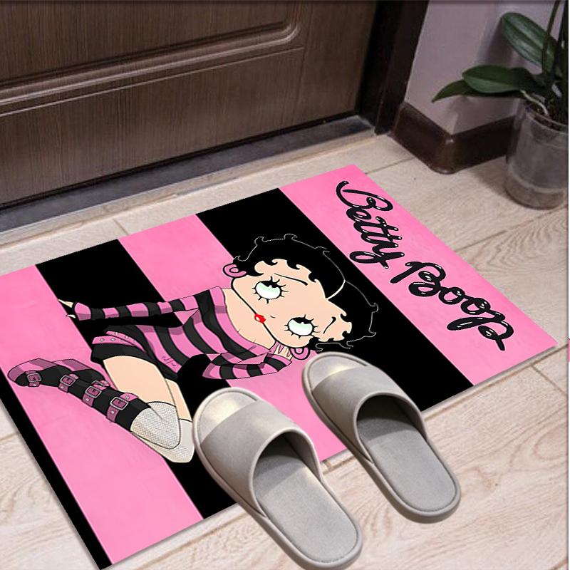 Betty Boop Pattern Rug, Indoor/Outdoor Mat, for Picnic, Gameroom, Bedroom, Office, Living Room, Home Decor Carpet, Birthday Gift