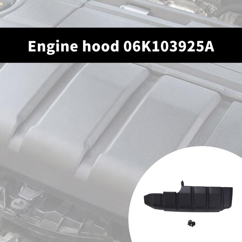 Easy Installation Engine Cover for 2.0T Engines Model 06K103925A Easy Setup for Quick DIY Application