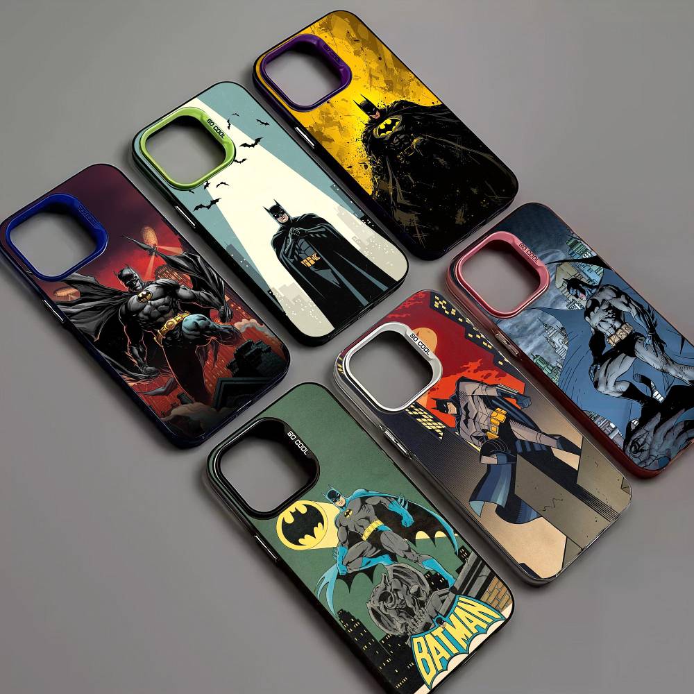 Чехол для телефона W-Batmans-r для iPhone 16 15 14 13 12 11 17 Pro Max Plus Цвет Серебристый Корпус