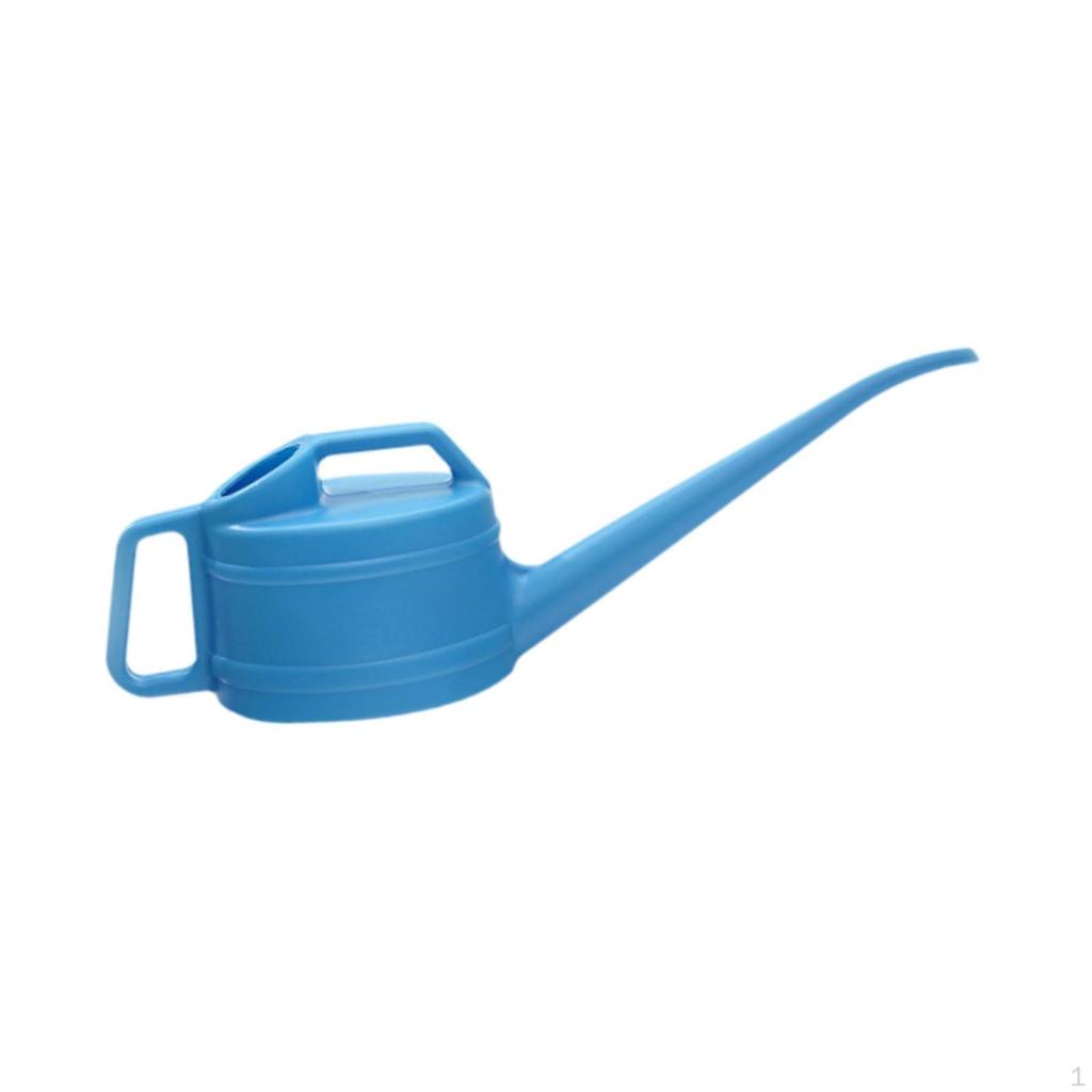Лейка 2,4 л для использования в помещении и на улице с длинным носиком для растений