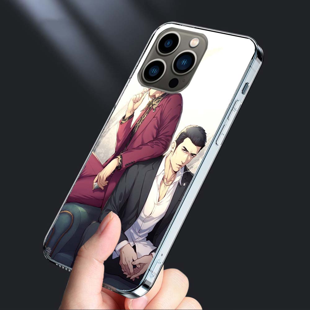 Чехол для телефона с игрой Yakuza 0 Для iPhone 16E 15 Pro 14 Plus 17E 16 17 Pro Max Air 11 12 13 Mini Ударопрочный Capa Милый Чехол TPU Cle