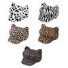 Модная Восьмиугольная Шляпа-Берет с Кошачьими Ушками, Шляпа с Рисунком Животных, Кепки-Восьмиуголки, Шляпа Художника, Все Подходят для Вечеринки и Повседневной Носки