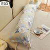48X120/150Cm Lover Body Pillowcase Cover Flower Print Soft Cushion Double Long Pillowcase for Beddroom Couch Decorative Home New
