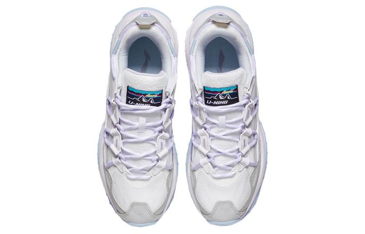 Women's Sneakers Li-Ning Li Ning Aurora WindWalker V2 Cushioning Low top Sports Casual Shoes Women's White