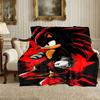 1pc Cozy Print Blanket, SONIC Blanket Appropriate for Home Picnic and Travel Adventures