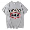Morat Si Ayer Fuera Hoy Тур по США Футболка 2026 Мужская/Женская Харадзюку Винтажная Графическая Футболка Классическая Унисекс Высококачественные Хлопковые Рубашки