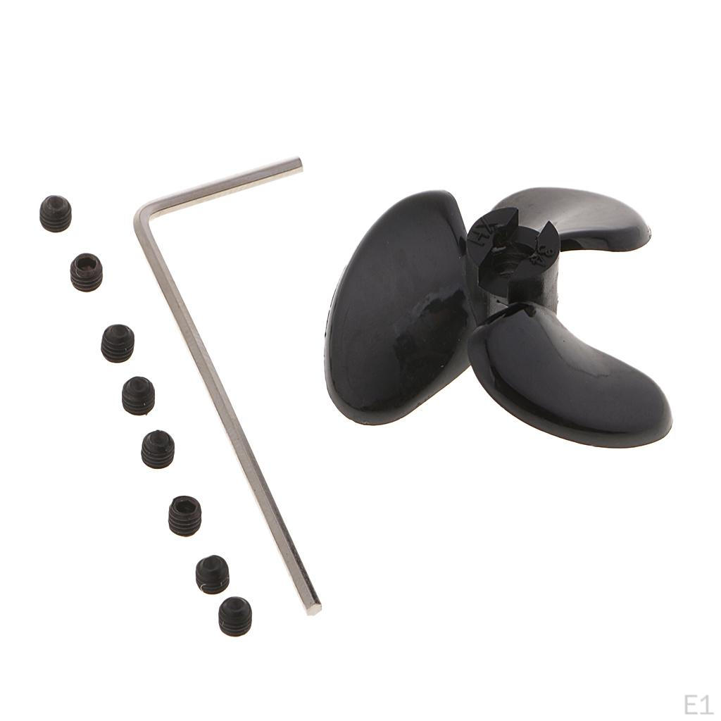 Stainless Steel 4mm To 2mm Shaft System with Propeller for RC Boats Ships Parts