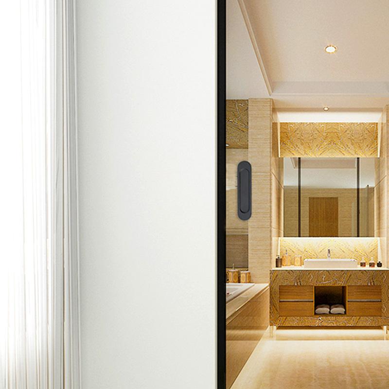 1PC Punch-Free Sliding Door Handle Self-Adhesive Auxiliary Knobs Kitchen Glass Cabinets