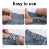 1PC  Bowknot Button Adjuster for Pants and Skirts Waist Tightener Adjustable Waist Buckle for Jeans No Sewing Required