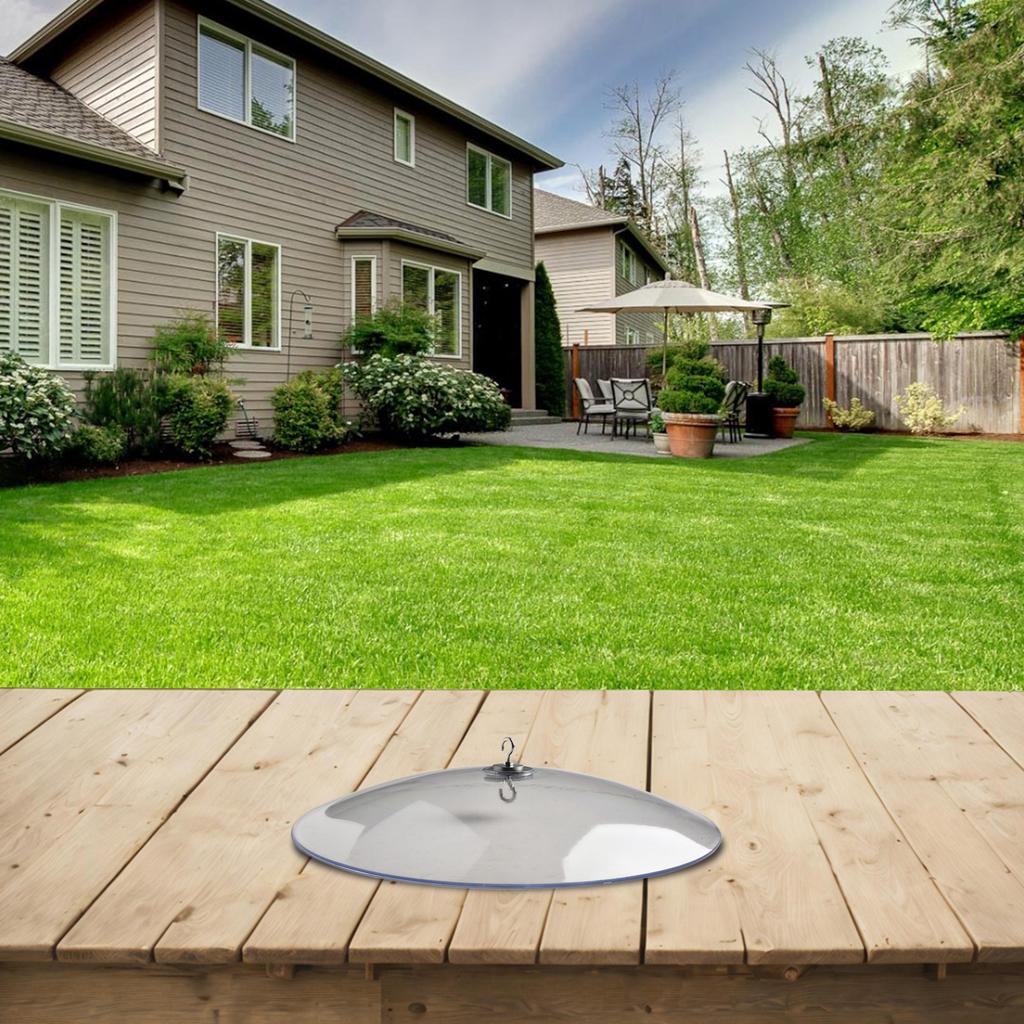 Хорошая производительность Долговечный Универсальный Кормушка Защита от непогоды Дефлектор 1 шт. Совершенно новый Прозрачный Для кормушек для диких птиц