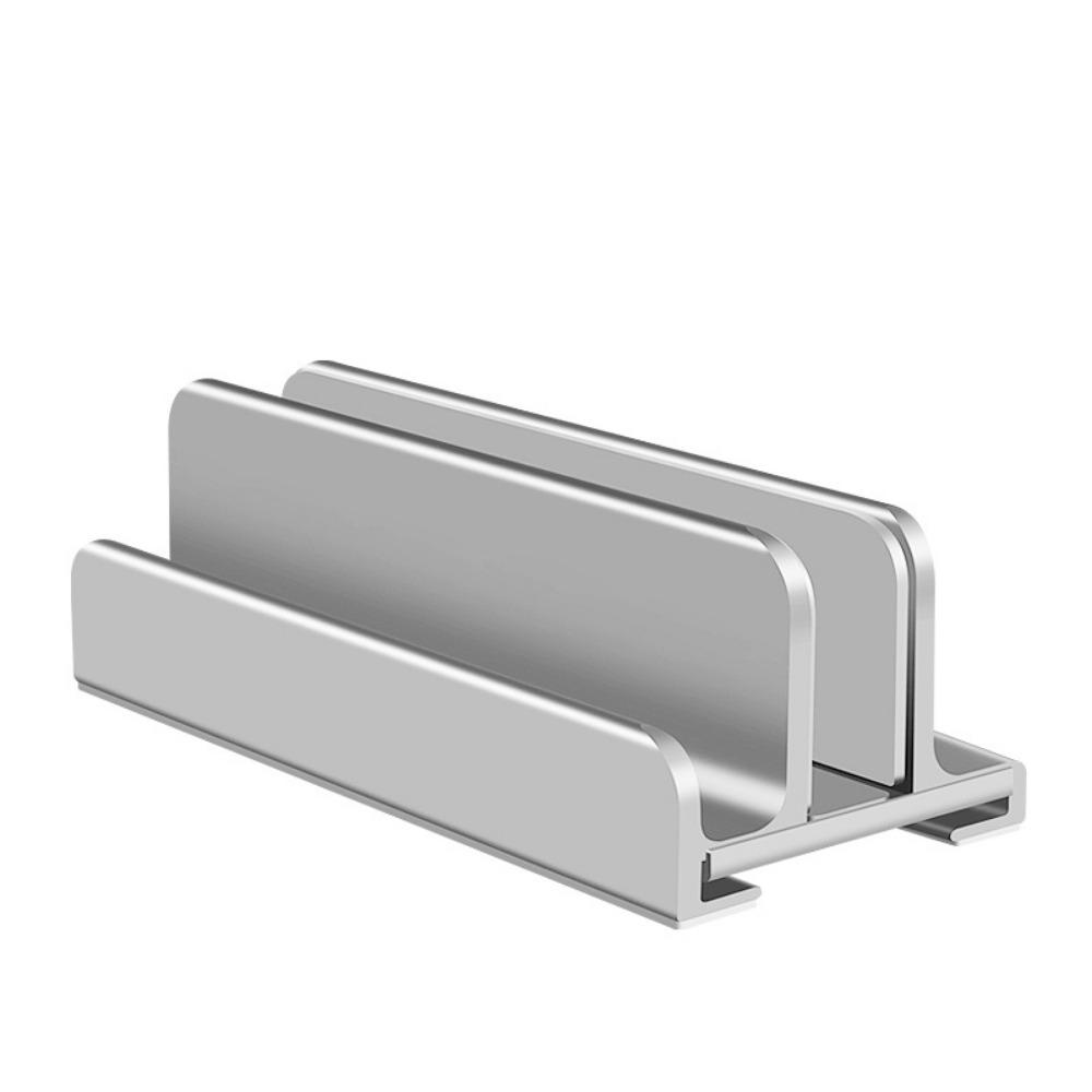 1/1/1 Slots Vertical Laptop Stand Adjustable Space-Saving Aluminum Laptops Holder Stable Wear-resistant Desktop Notebook Dock