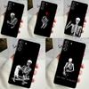 Aesthetics Skeleton Case For Samsung Galaxy S22 S23 S24 Ultra Note 20 10 S8 S9 S10 Plus S21 S20 FE Soft Cover