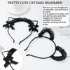 For Costume Party Lace Cute Cosplay Headwear Hair Accessories Fancy Dress Hairband Cat Ear Headband