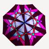 1pc Stained Glass Automatic Open/Close Umbrella - Compact Travel Umbrella, Gift for Birthday, Holiday yy260106039