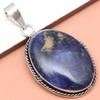Pendant Sodalite Gemstone Gift For Her Silver Jewelry 2"