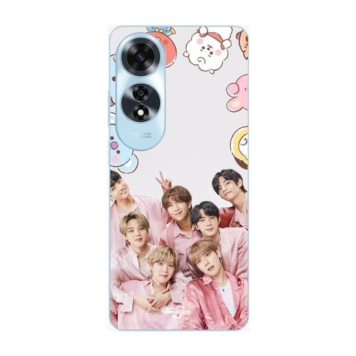 Coque - MANIACASE - A60 - Kpop BTS - Rose - Souple