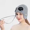 3 In 1 Knitted Goggles Beanie Thicken Winter Hat Korean Style Warm Balaclava All In 1 Protection Super Soft Fleece Lining