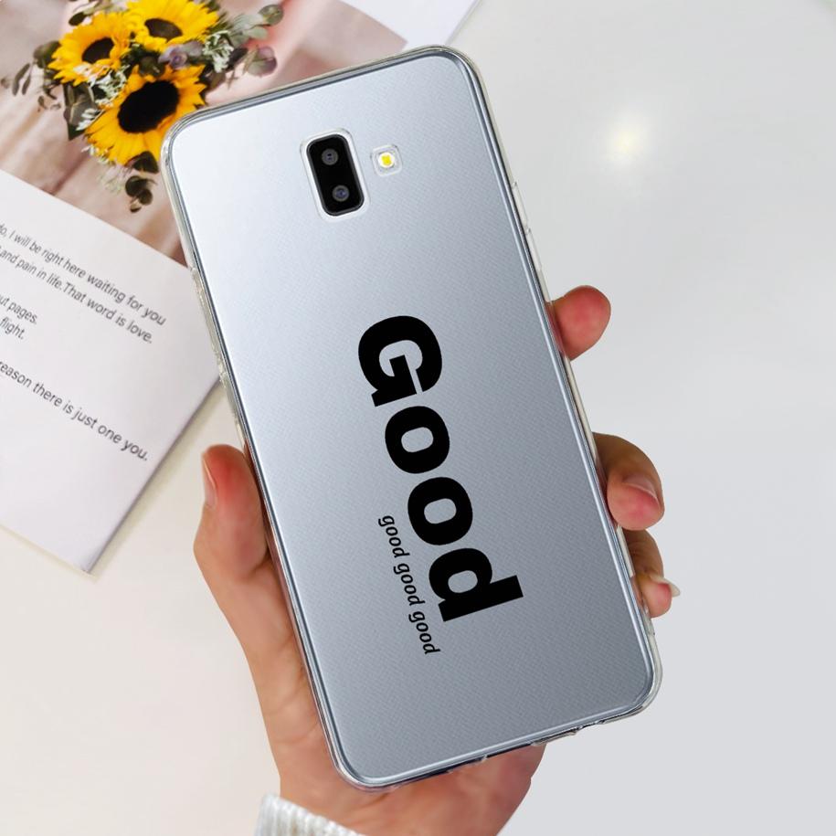 Чехол для Samsung J6 Plus J6 2018 J600F J610F Чехол Роскошный Мраморный Бабочка Прозрачный Мягкие Чехлы Для Samsung Galaxy J 6 J6+ 2018 Capa